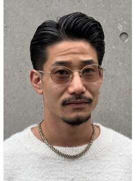 グラッシー(GLASSY) テーパーフェード/ツイストピンパーマ/クラシックスタイル#