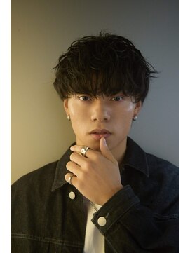 ラッドバイプティパ(rad...by petit-pas) ☆メンズセンターパートニュアンスパーマ/毛流れ/水戸/韓国/学割