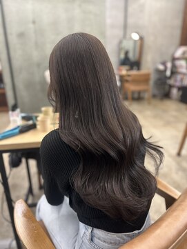 マジコ 表参道店(Magico) ショコラグレージュ/ブリーチなしダブルカラー