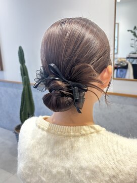 レンジヘアー(lange hair) カチモリヘア【鈴鹿/津/ヘアアレンジ】
