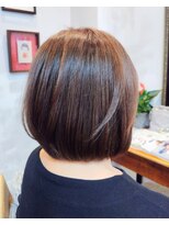 ミーノ(mｉｅｎｏ)&nbsp;オーガニックカラー／艶髪白髪ぼかし／艶髪ボブ