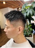ベリーショート/フェードカット/ビジネス/清潔感/30代/40代/50代