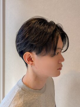 エリン バイ リル ヘアー 本陣(eLin by LiL hair) 刈り上げマッシュ/マッシュスタイル/韓国風メンズスタイル