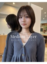 カノエ 山口小郡店(canoe) 顔まわりレイヤーボブ