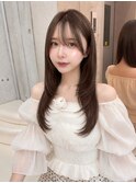 レイヤーカット/ワンカール/髪質改善