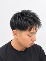 エン フェイバリット ヘアー(en favorite hai)&nbsp;：黒髪束感メンズショート
