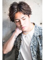 メンズヘア パーカット 下北沢南口店(MEN'S HAIR PERCUT) ルーディーセンターパート