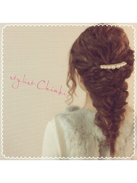 アチーブ 姫路店(Achieve) 【Achieve】編み込みダウン　　　Stylist　平石