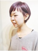 アッシュバイオレットショート