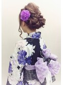 着付けとヘアーセット