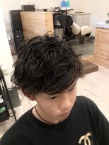アール(R+)&nbsp;【1番人気】men'sパーマ