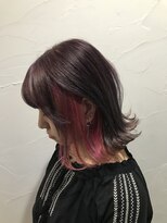 シーン(hair design SCENE)&nbsp;≪谷添担当≫モーブピンク×インナーカラーでお洒落度アップ♪