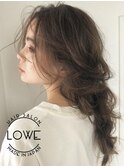 【LOWEなつみ】結婚式、二次会セット、ダウン編み込みアレンジ