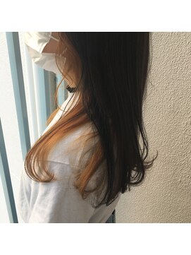 ルース(RUTH) 個性的インナーカラーイエロー