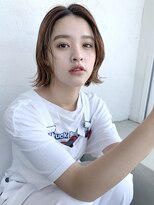 アイティー バイ アルバム 浦和店(IT by ALBUM) ボブウェーブ_ハイライトカラーセミウェットウェーブ_47220