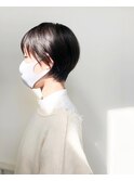 大人ショート　耳掛けショート　アクア表参道【世良綾花】