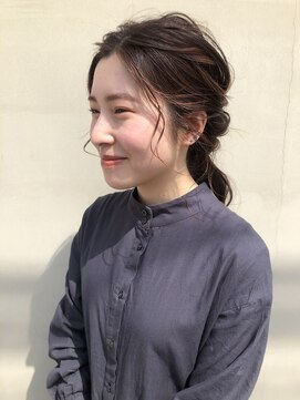 ヘアー アイス ルーチェ(HAIR ICI LUCE) ヘアセット　二次会ヘア　担当中西