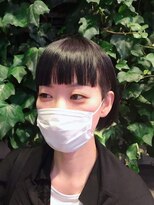 バトヘアー 渋谷本店(bat hair)&nbsp;2ブロック　ぱつっとボブ