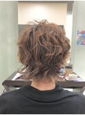 ショートクリっとパーマ