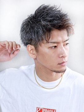 リップス 二子玉川店 (LIPPS) スウェイジェットモヒカン　刈り上げ　アップバング