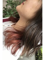 ルチカ(Luccica)&nbsp;【Luccica】インナーカラー×レッド