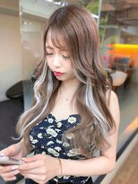 ディア(.eer)&nbsp;夏おすすめ♪イヤリングカラー風シールエクステ6枚/透明感カラー