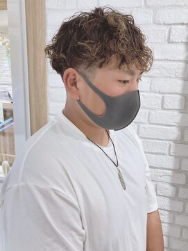 モリオフロムロンドン 松戸店(Morio from London) 【松戸 岩口】ツイスパメッシュ刈り上げマッシュショート