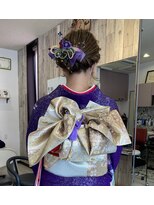 コアフール美感の季&nbsp;着付＆編み込みセット