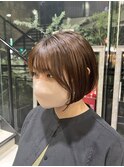 【籠倉由夏】小顔に見える前下がりミニボブcut