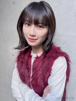 オーブ ヘアー ティティー 三宮店(AUBE HAIR titty) 20代・30代_ワイドバングボブ