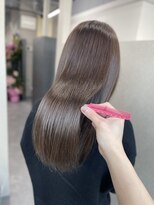 スラッシュ(SLASH)&nbsp;髪質改善/グレージュ/透明感カラー/ナチュラル/艶髪