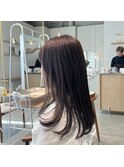 透けるラベンダーベージュ
