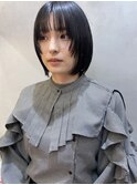 ウルフボブ×グレイアッシュ