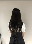 黒髪ロング