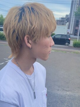 ハッシュタグネイビ－ 仙台長町店(#NAVY) ☆マッシュウルフ☆仙台・仙南・太白区・長町・メンズカラー