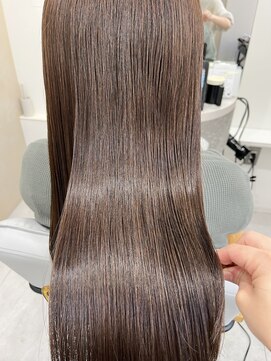 アラナ 平尾(alana) ロング×ショコラブラウン