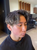 グッドマン バーバーショップ センリ(goodman barbar shop SENRI) センターパート