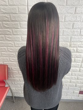 アメジスト(amethyst) シールエクステ☆デザインカラー/Black/Red/ハイライト