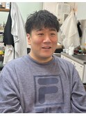 メンズツイストパーマメンテナンスカット
