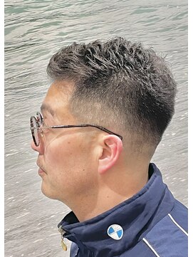 ヨシザワインク プレミアム 横浜 桜木町店(YOSHIZAWA Inc. PREMIUM) メンズフェード×ナチュラルアイロンパーマ