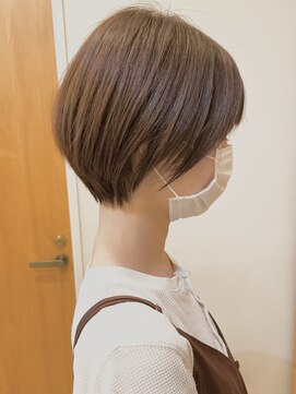 モリオ フロム ロンドン 成増店 【morio成増店/米村】丸みショート