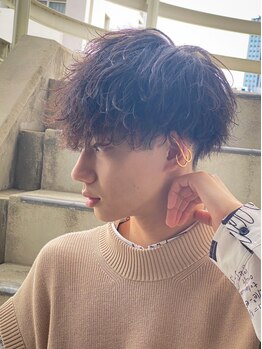 メンズサロン ガウディ 三宮店(men's salon Gaudi)の写真/【阪急三宮駅徒歩3分】<カット+カラー+ヘッドマッサージ¥7800>男の魅力を引き出す男性の為のサロンGaudi！