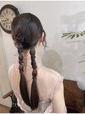 ツインアレンジ カチモリアレンジ
