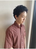 メンズピンパーマ