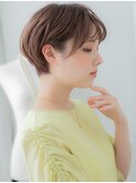フレンチカジュアル小顔束感マッシュショートh3上尾20代30代40代