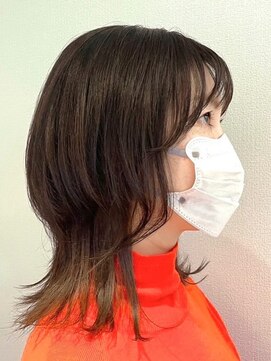 リールランテ(Rire lante) 外ハネウルフ&ブルーアッシュ