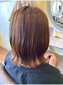オレンジブラウン×インナーオレンジ
