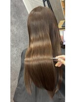 ココア(cocoa)&nbsp;地毛風カシミアストレート