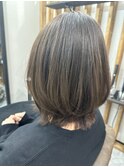 縮毛矯正レイヤースタイル