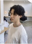 ツイストスパイラルパーマ/メンズパーマ/マッシュ